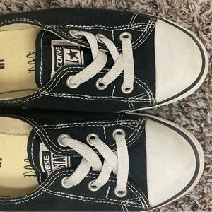 Converse low top black